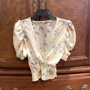 H and M see through top, XS